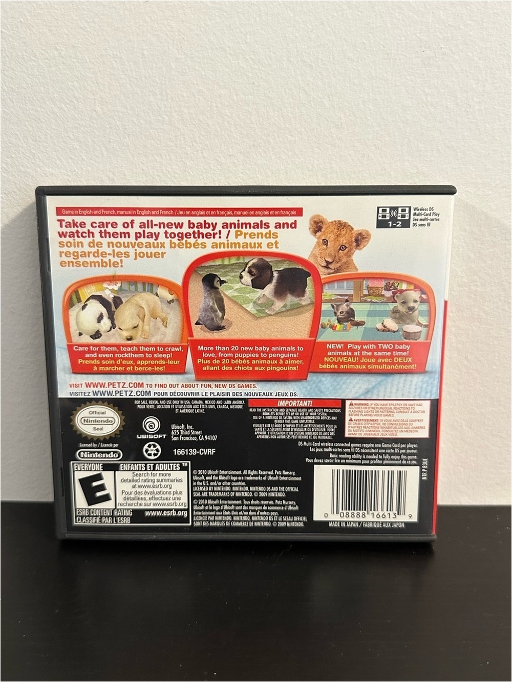 Petz Nursery 2 Nintendo DS CIB Complete Tested Working Ubisoft - Picture 3 of 6